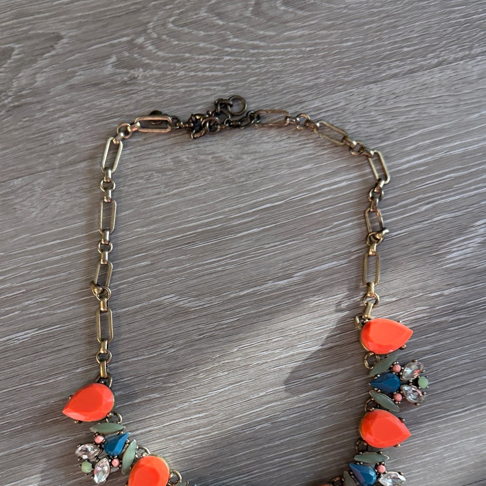 J.CREW CLASSIC BIB RHINESTONE NECKLACE - Picture 3 of 3